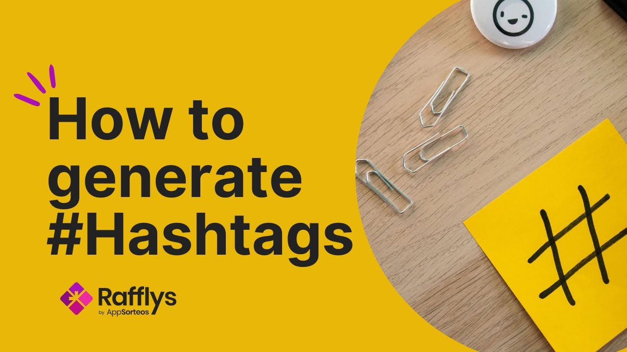 How to create #hashtags for your posts - YouTube