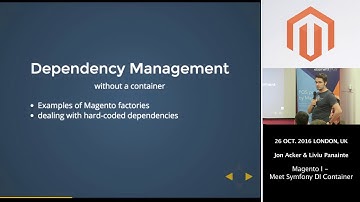Magento I - Meet Symfony DI Container