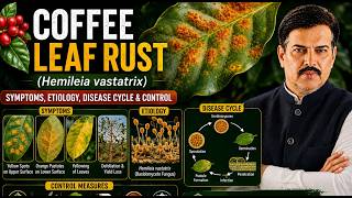 Coffee Leaf Rust (Hemileia vastatrix): Symptoms, Etiology, Disease Cycle & Control