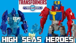 High Seas Heroes Optimus Prime & Mirage Review - Transformers Cyberworld Energon Surge 