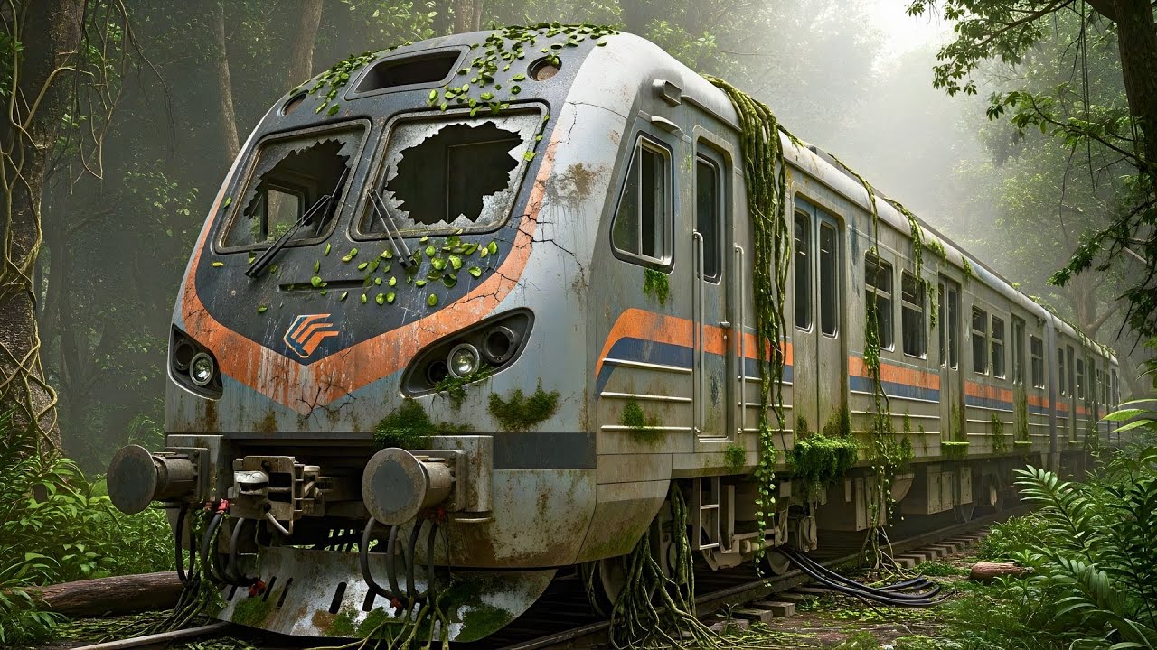 ASMR Train Restoration 🔧 Destroyed Future Train Reborn | FUXING NOVA 400 Full Restoration