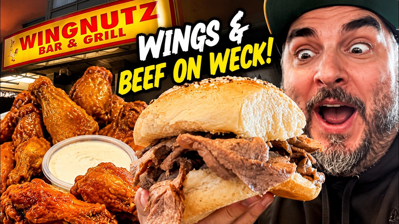 Everyone in Buffalo Talks About Wingnutz… I Finally Tried It - YouTube