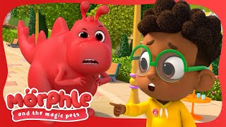 The Morphle Dinosaur in a Race | Morphle and the Magic Pets | Available on Disney+ and Disney Jr