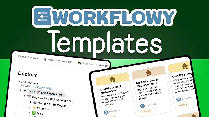 How to Use Workflowy Templates for Better Note-Taking