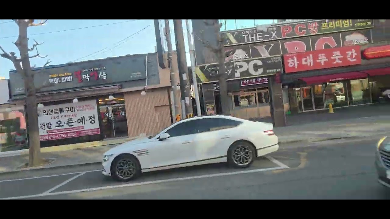 초장동행정복지센터~충무공동행정복지센터/중흥 더퍼스트 삼성교통 진주 150번 2024년 10월식 현대 일렉시티2 EV 주행영상