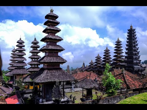 Video: Pura Besakih, tempel på Gunung Agung, Bali, Indonesien