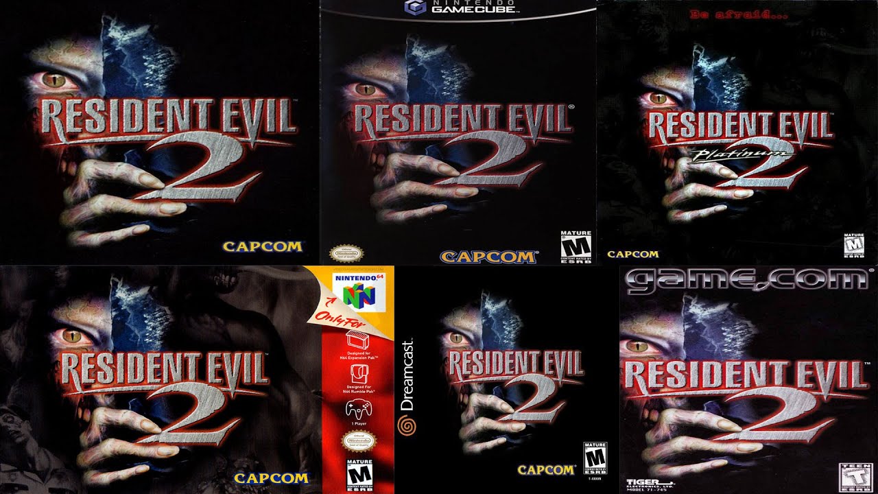 Resident Evil 2 Nintendo 64 vs Playstation Side by Side