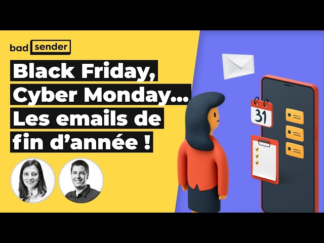 Black Friday, Cyber Monday, Boxing Day, ... what to do with your emails at the end of the year?