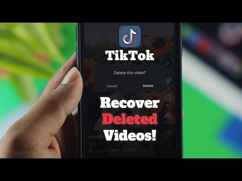 How to Recover My TikTok Deleted Videos! [Updated Method]