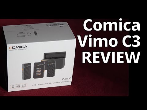 Review: Comica Vimo C dual channel wireless microphone