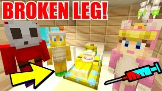 BOWSER JR'S BROKEN LEG! *LAUGHING GAS!* | Bowser Jr's Summer Vacation | Minecraft Switch [13]