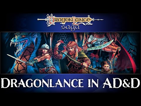 Dragon Lance Dungeons ＆ Dragons Campaign Tsr 02021 Dragonlance Accessory Dragon Lance Adventures
