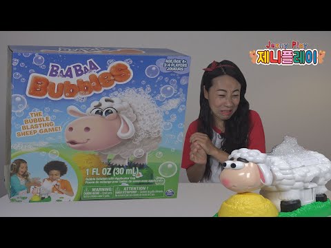 Jenny play <strong>BABA</strong> BUBBLE Board 복불복 바바버블 보드게임
