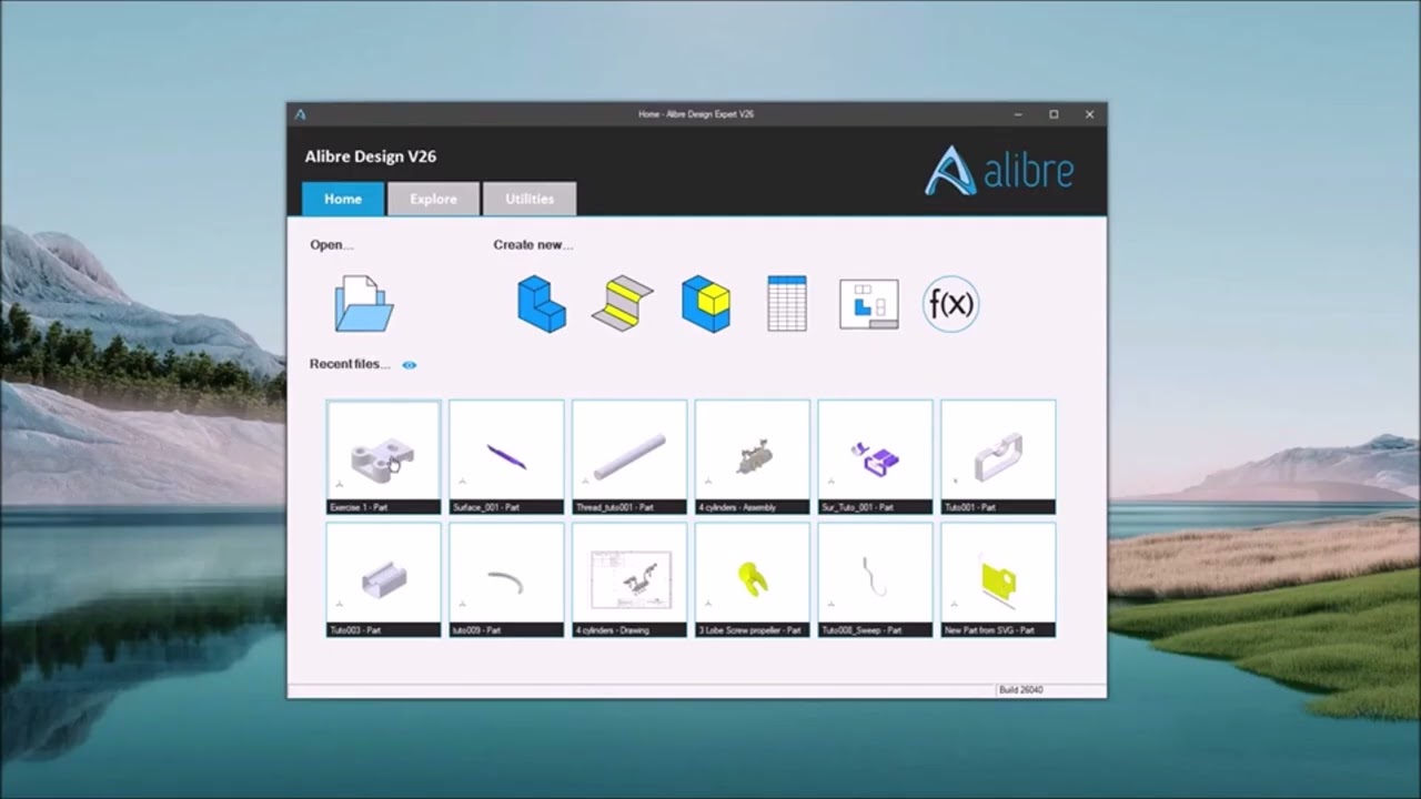 Alibre Surface Features
