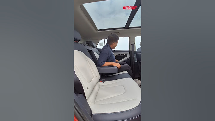 Hyundai Creta EV 2nd row checked #Overdrive #hyundaicretaev #hyundai #cretaelectric