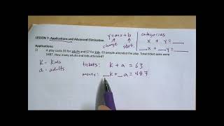 Lesson 7: Choosing a method and applications
