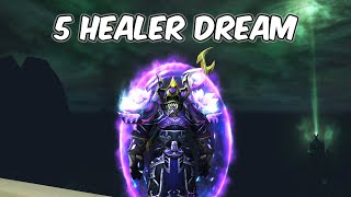 5 HEALER DREAM - 10.0 Arcane Mage PvP - WoW Dragonflight PvP