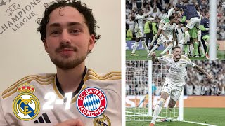 JOSELU EN MODE SAUVEUR ! LE REAL VA EN FINALE DE LDC POUR LA 15 ! VINI BALLON D’OR (Real 2-1 Bayern)