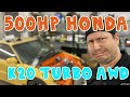 AWD Turbo K20 Crx (Civic) Build Video 8