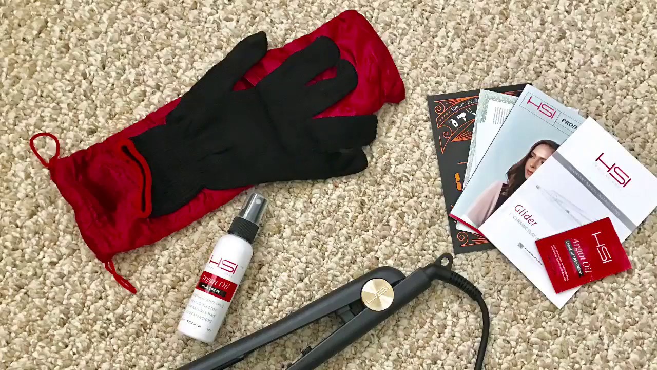 HSI Professional Glider 1' Flat Iron Review - YouTube