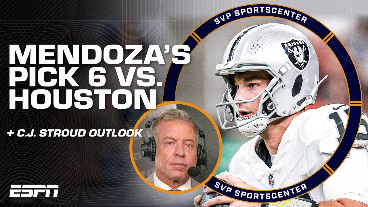 Breaking down Fernando Mendoza's performance vs. Texans + C.J. Stroud expectations | SC with SVP