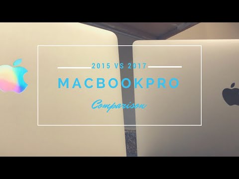 2015 MacBook Pro vs 2017 MacBook Pro