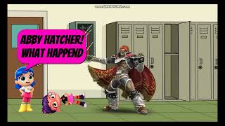 Ganondorf Bangs Abby Hatchers Heads Aganist The Wall Gets Grounded