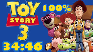 Toy Story 3 Story Mode 100% in 34:46 [World Record]