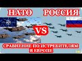 НАТО против Россия - сравнение по истребителям в Европе. Кто кого? У кого сколько каких самолетов !?