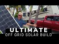 Ultimate RV Off-Grid Solar System Build - 2760 Watts of Solar ☀️ 11Kwh Battery, on a 32' Fifth wheel