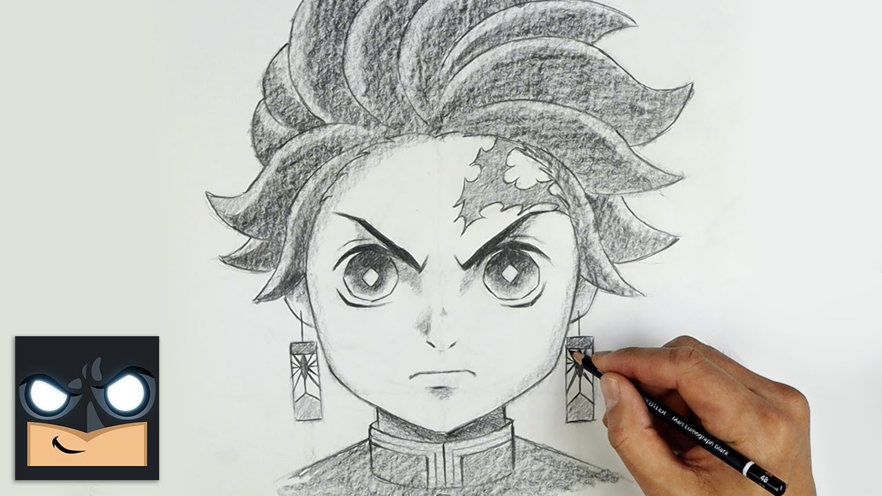 Tanjiro  Anime sketch, Character drawing, Anime character drawing