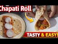 Quick Veg Chapati Roll – Perfect for Lunchbox