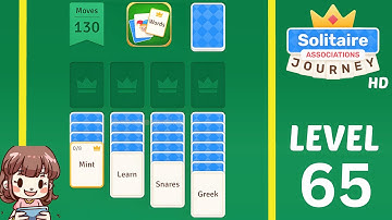 Solitaire Associations Level 65 Solution Walkthrough
