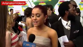 Ariana Grande - Kids' Choice Awards Interview (Entrevist)