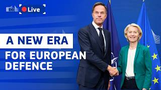 EU and NATO reinforce each other: President von der Leyen meets NATO Secretary-General Rutte