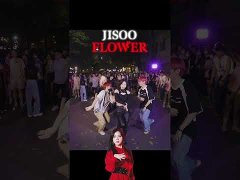 [KPOP IN PUBLIC] JISOO - ‘꽃(FLOWER)’ | Random play dance #shorts