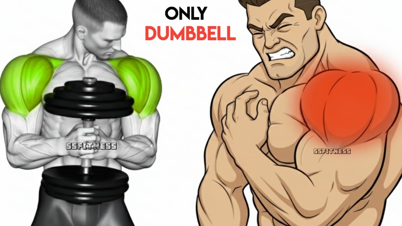 7 Dumbbell Shoulder Exercises Only | Complete Shoulder Routine 