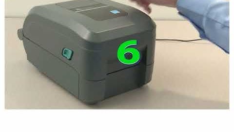 Zebra GT800 Series - Manually Setting Print Darkness