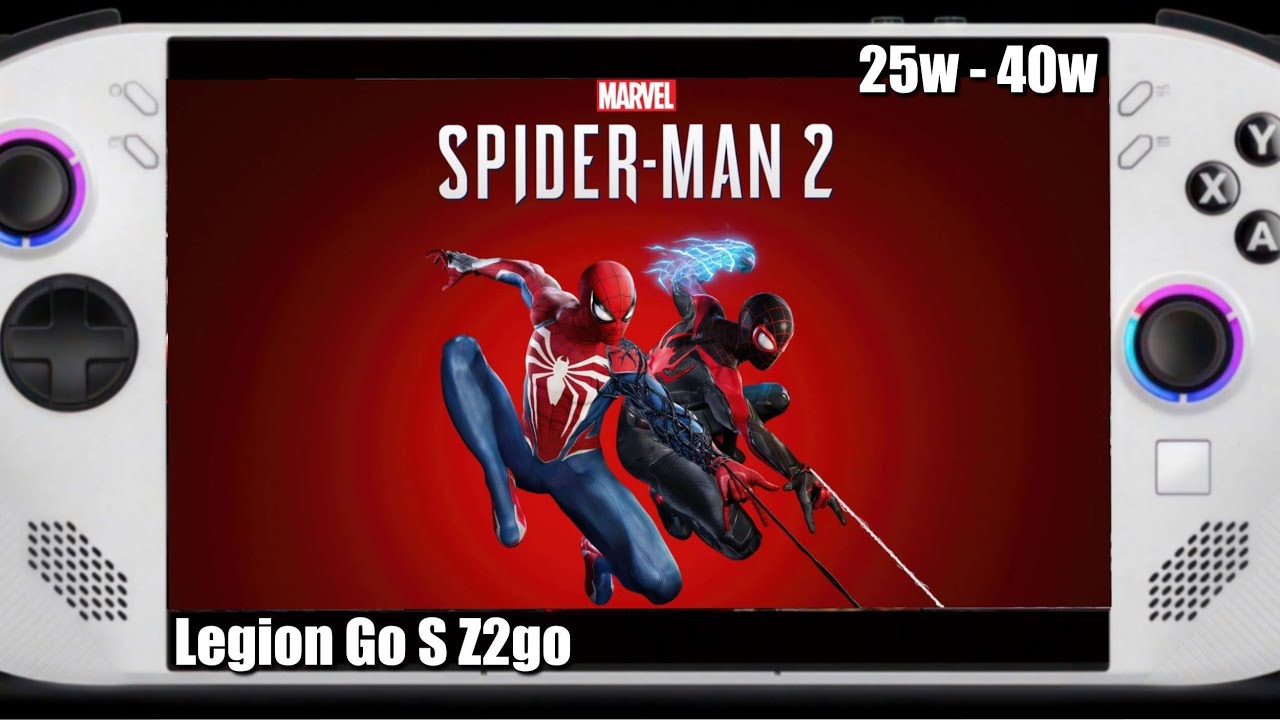Spider Man 2 | Legion Go S Z2go 32GB | Performance Test | Best Settings!