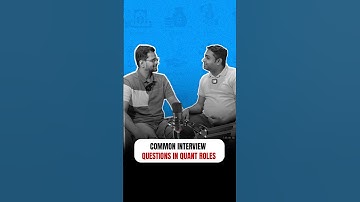 Common Interview Questions in Quant Roles? | Quant Role | Fintelligents