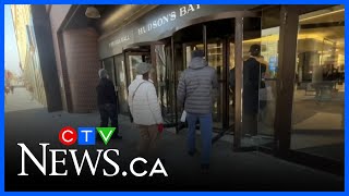Shoppers line up for deals as the Bay faces closure