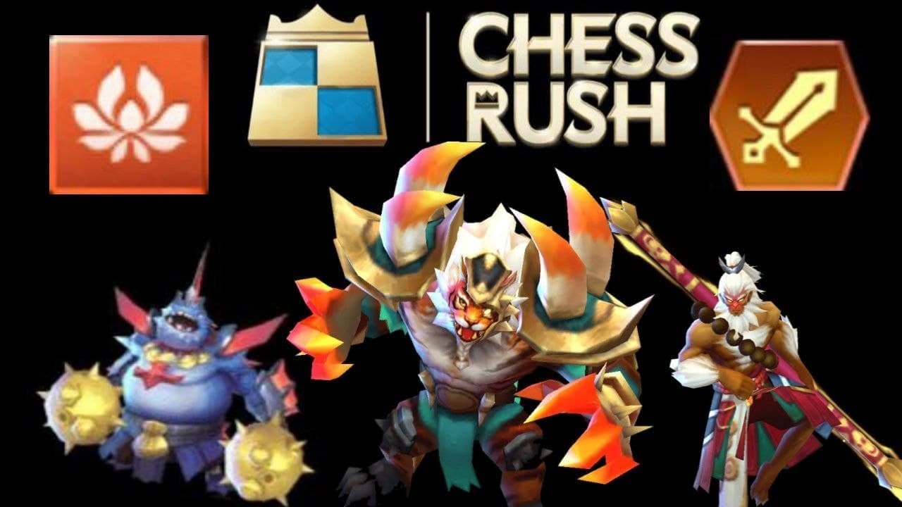【Chess Rush】 Eastern Race & Warrior Class Combo   东方 + 战士羁绊