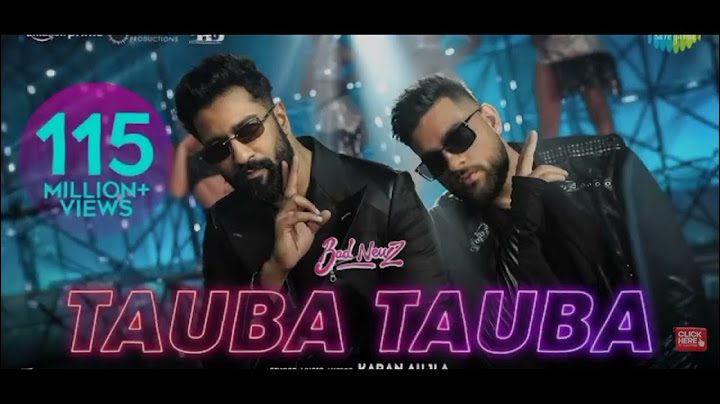 Tauba Tauba | Bad Newz | Vicky Kaushal | Triptii Dimri | Karan Aujla | In cinemas 19th July