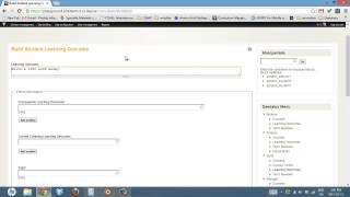 How to Create a Learning outcome with Daedalus