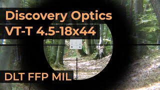 Discovery Optics Vt-T 4.5-18X44 Reticle Dlt Ffp Mil Optics Trade Reticle Subtensions