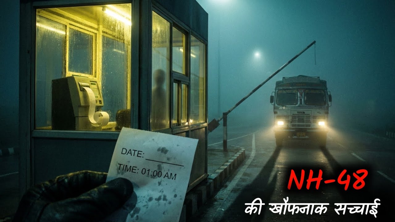 रात 1 बजे का टोल प्लाज़ा 😱 | NH-48 की खौफनाक सच्चाई | बिना तारीख की रसीद | Bhoot FM 
