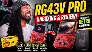 RG43V Pro Unboxing & First Impressions  | The BEST Retro Handheld Yet?