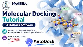 Molecular Docking I AutoDock Software I Learn in 15 min  I Step by Step Tutorial