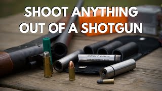 Shotgun Cartridge Adapters - Perfect in an Ammo Shortage!