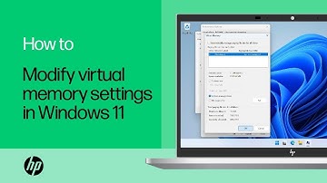 How to modify virtual memory settings to increase performance in Win11 | Product Category|HP Support